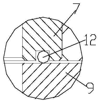 Electroplating device for electroplating outside cylinder body tank