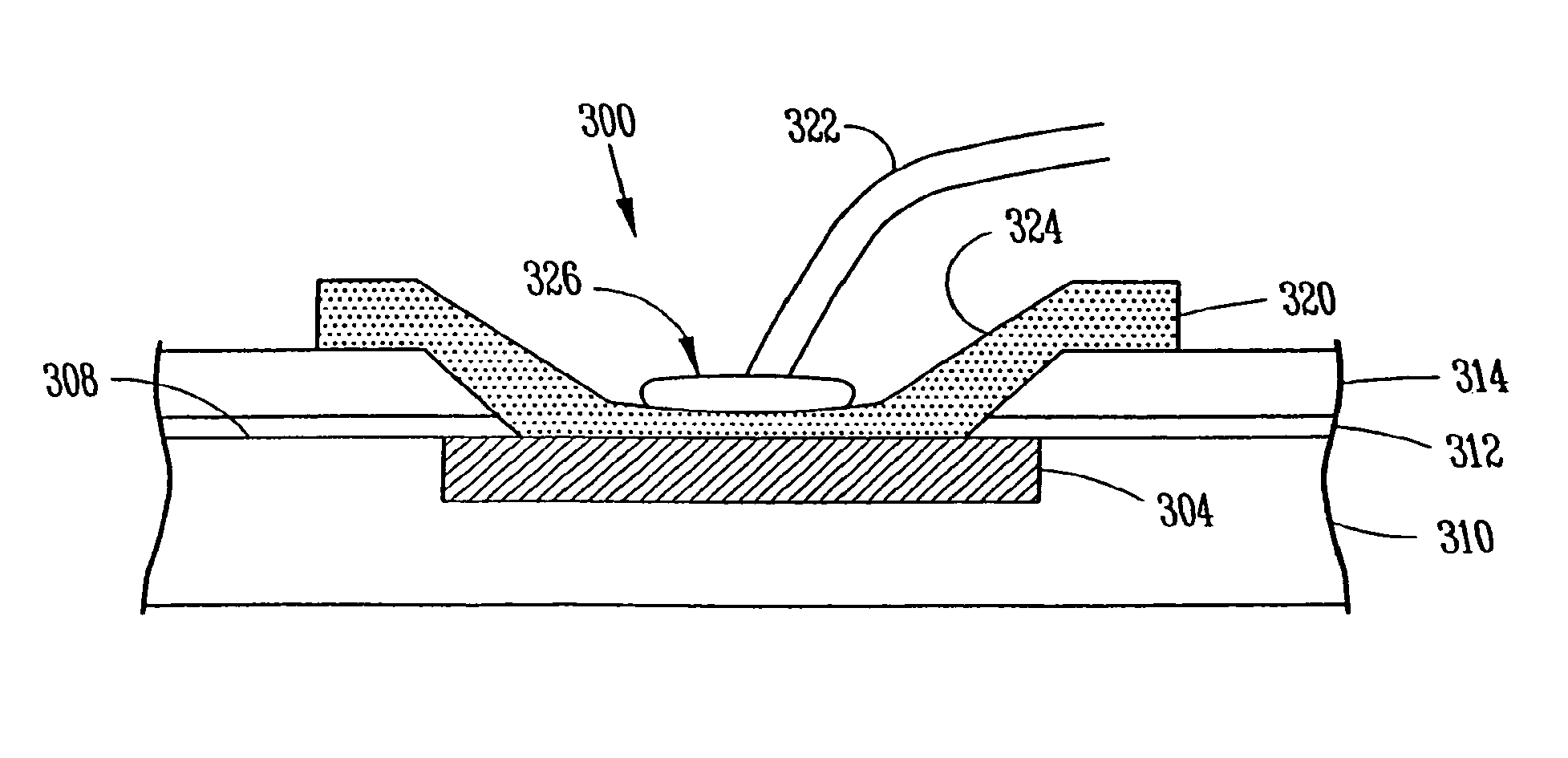 Wirebond structure and method to connect to a microelectronic die