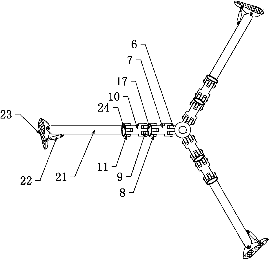 Large variable-pitch-type vertical axis wind turbine generator system