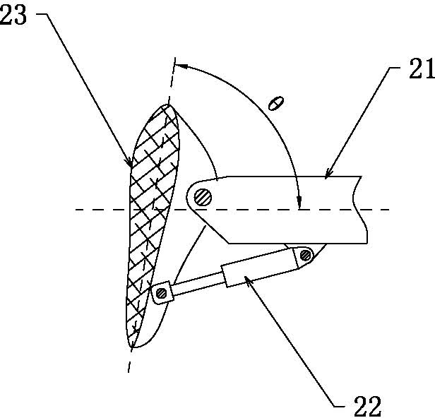 Large variable-pitch-type vertical axis wind turbine generator system