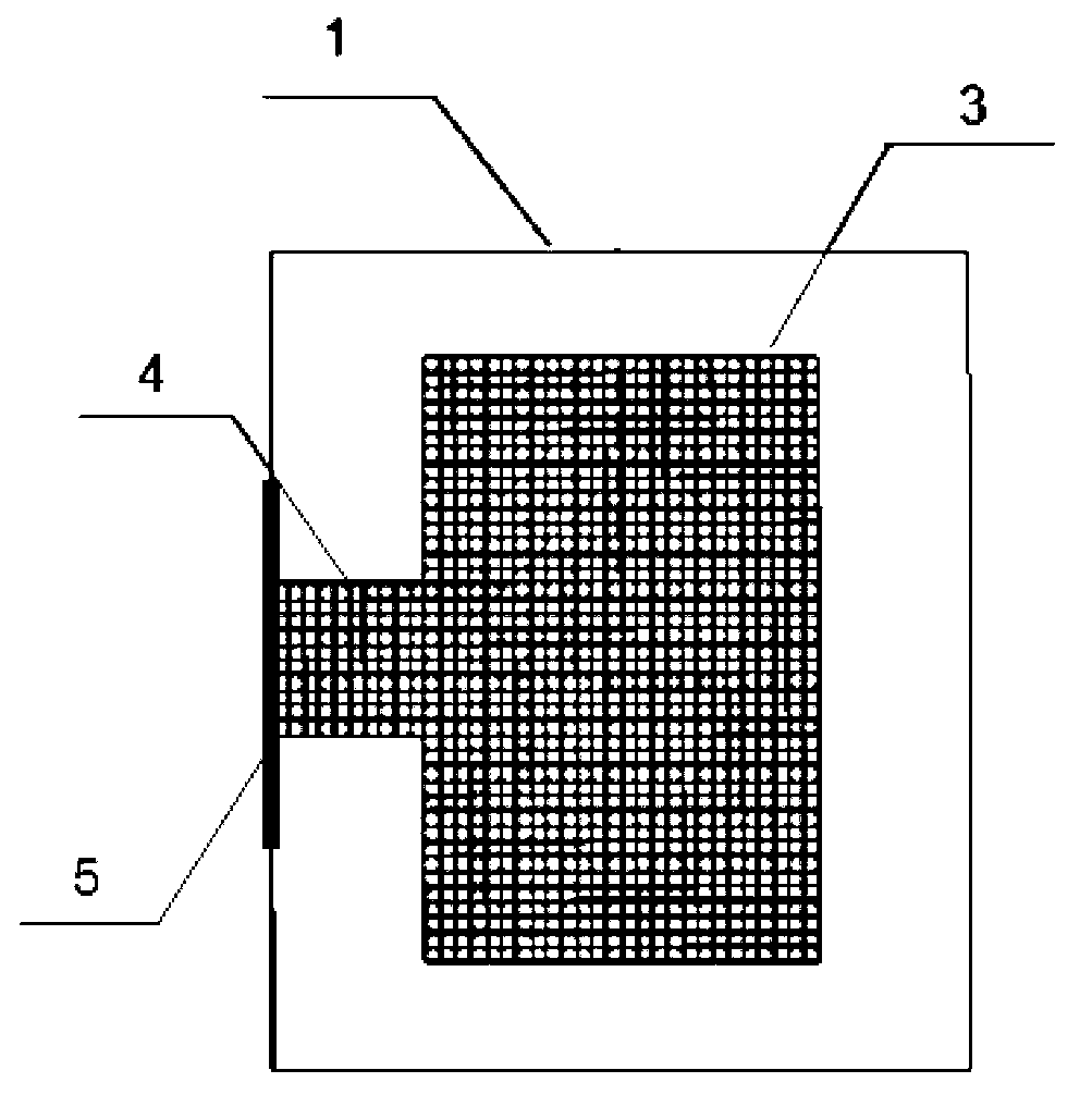 Micro-strip antenna facing optical and microwave coaxial detection application