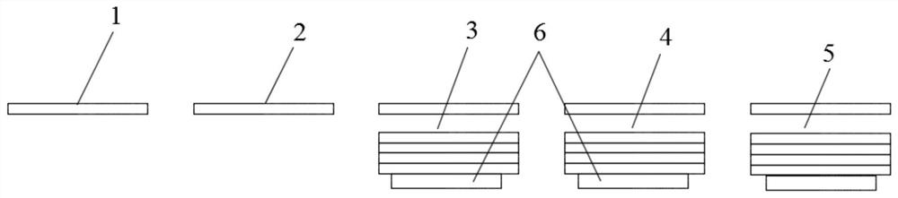 A receiving device for a three-receiving stacker