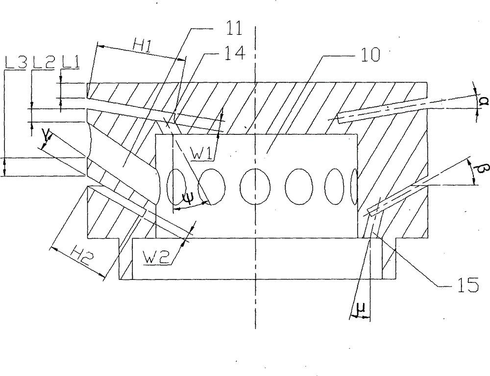 Inner ring fire cover of burner