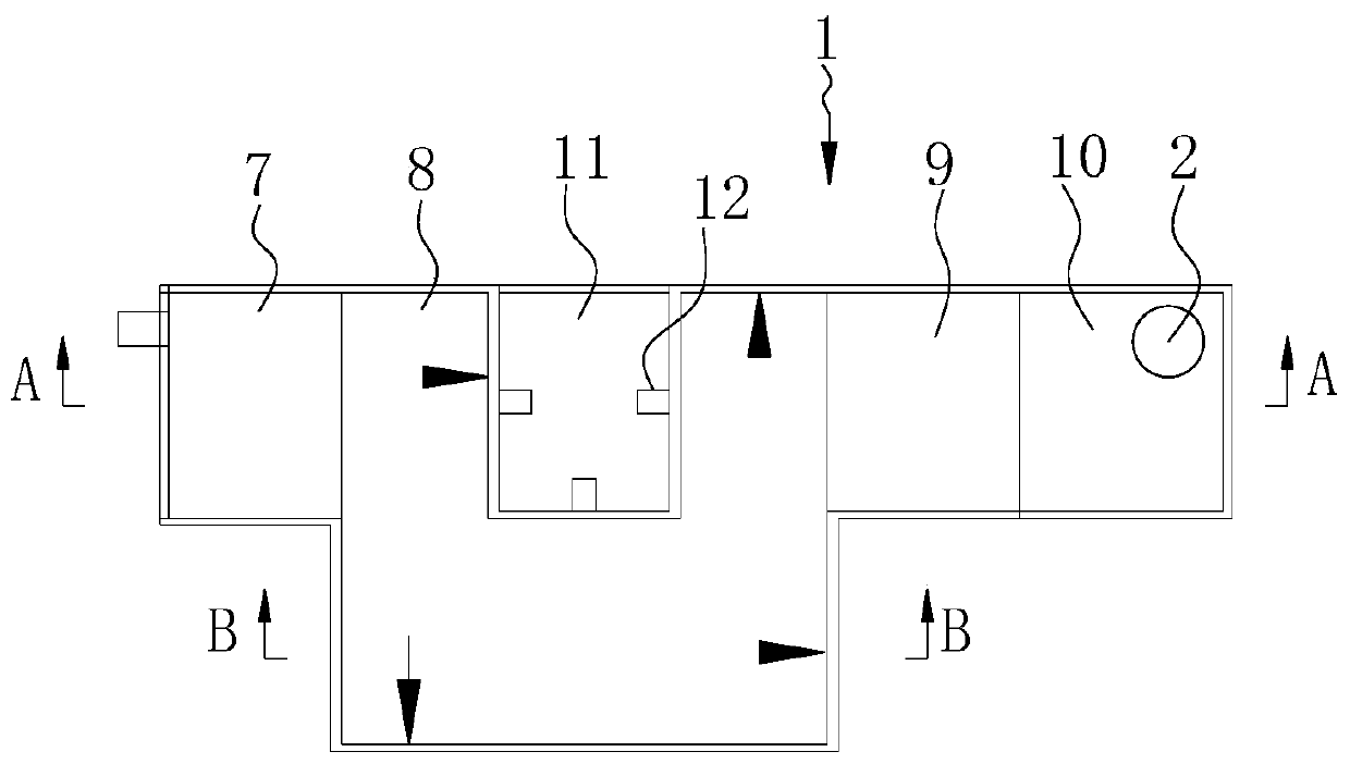 A treatment process for tunnel construction wastewater