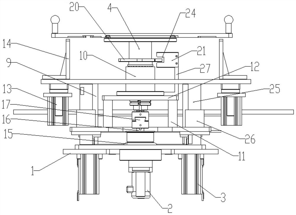 Full-automatic paint spraying and drying line