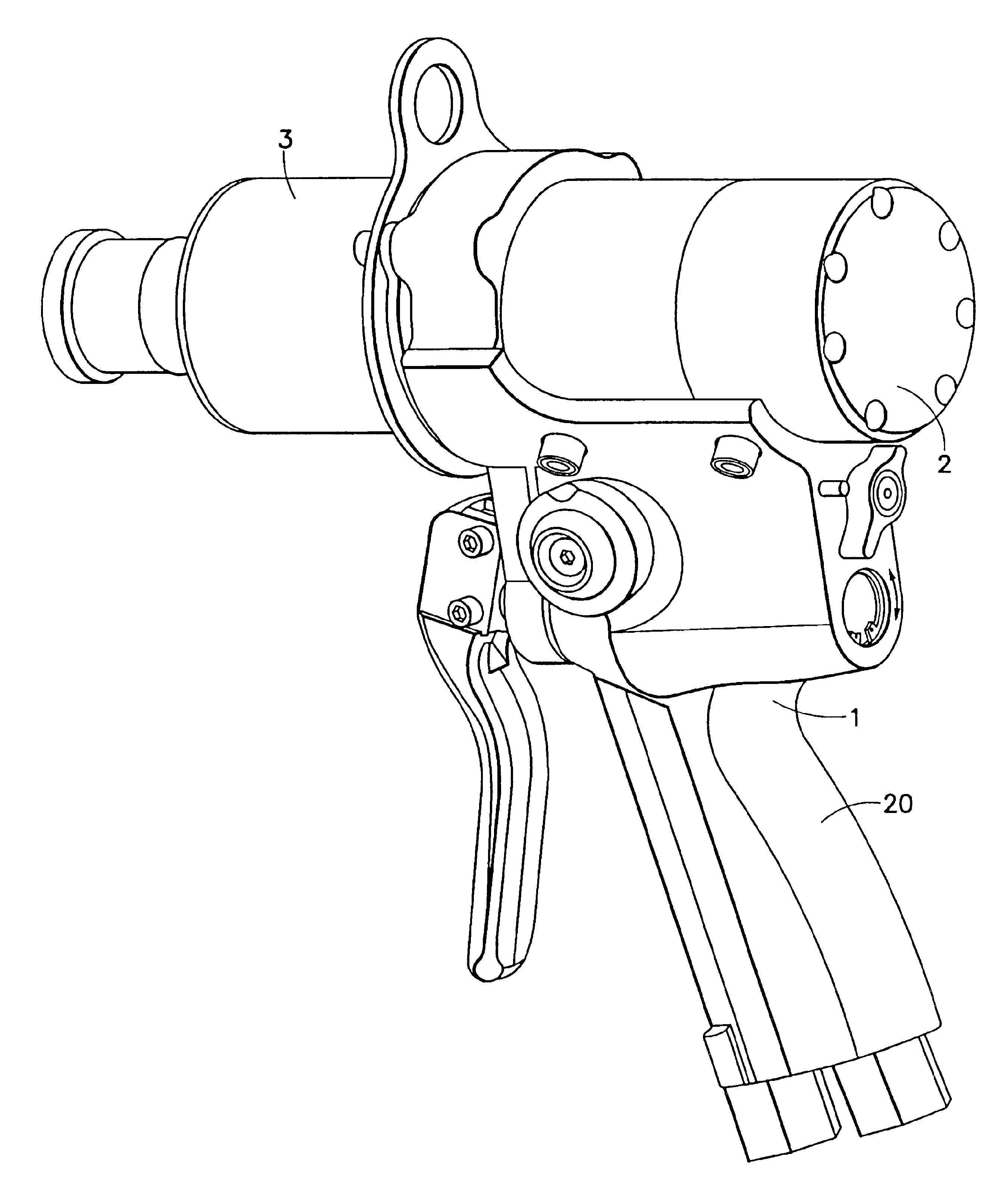 Variable torque impact wrench