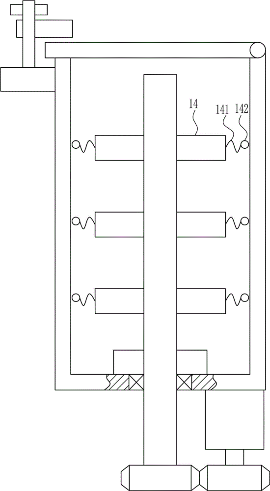 Efficient rare earth extracting device for rare earth processing