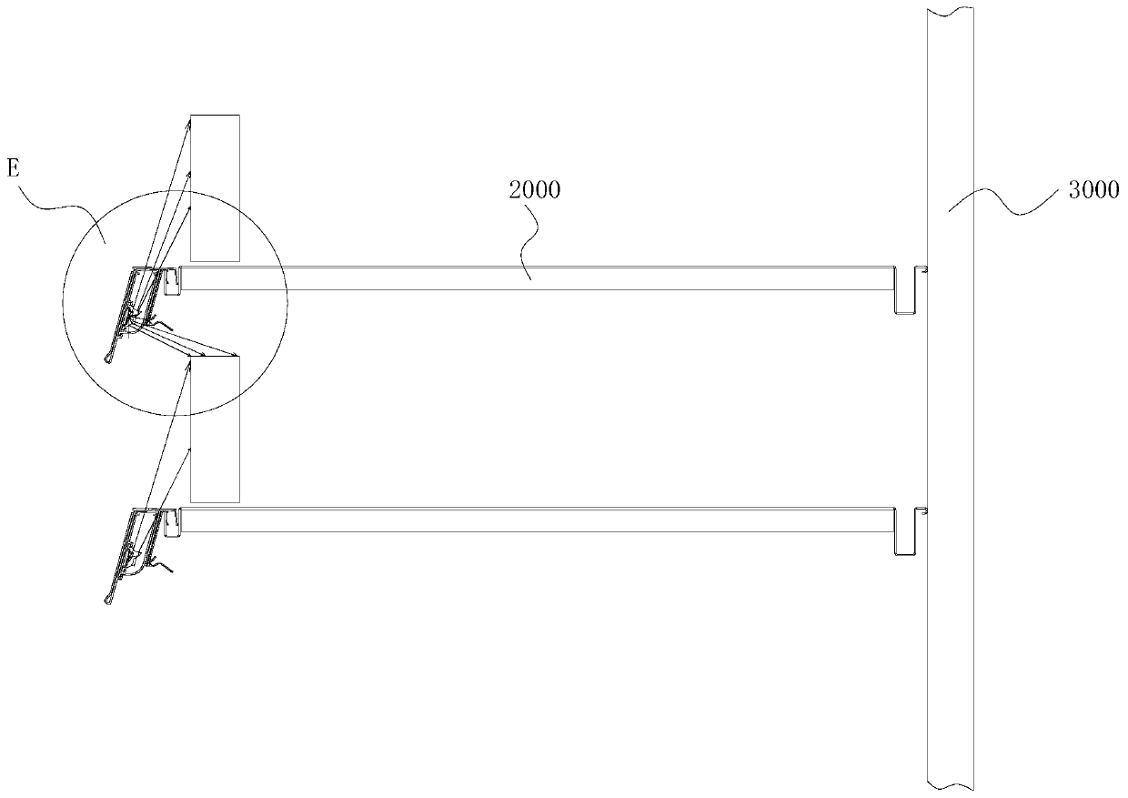 Goods shelf lamp and signboard lamp