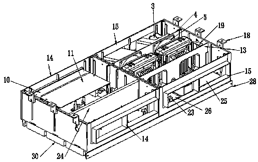 High-efficiency intelligent dehumidification module and using method thereof