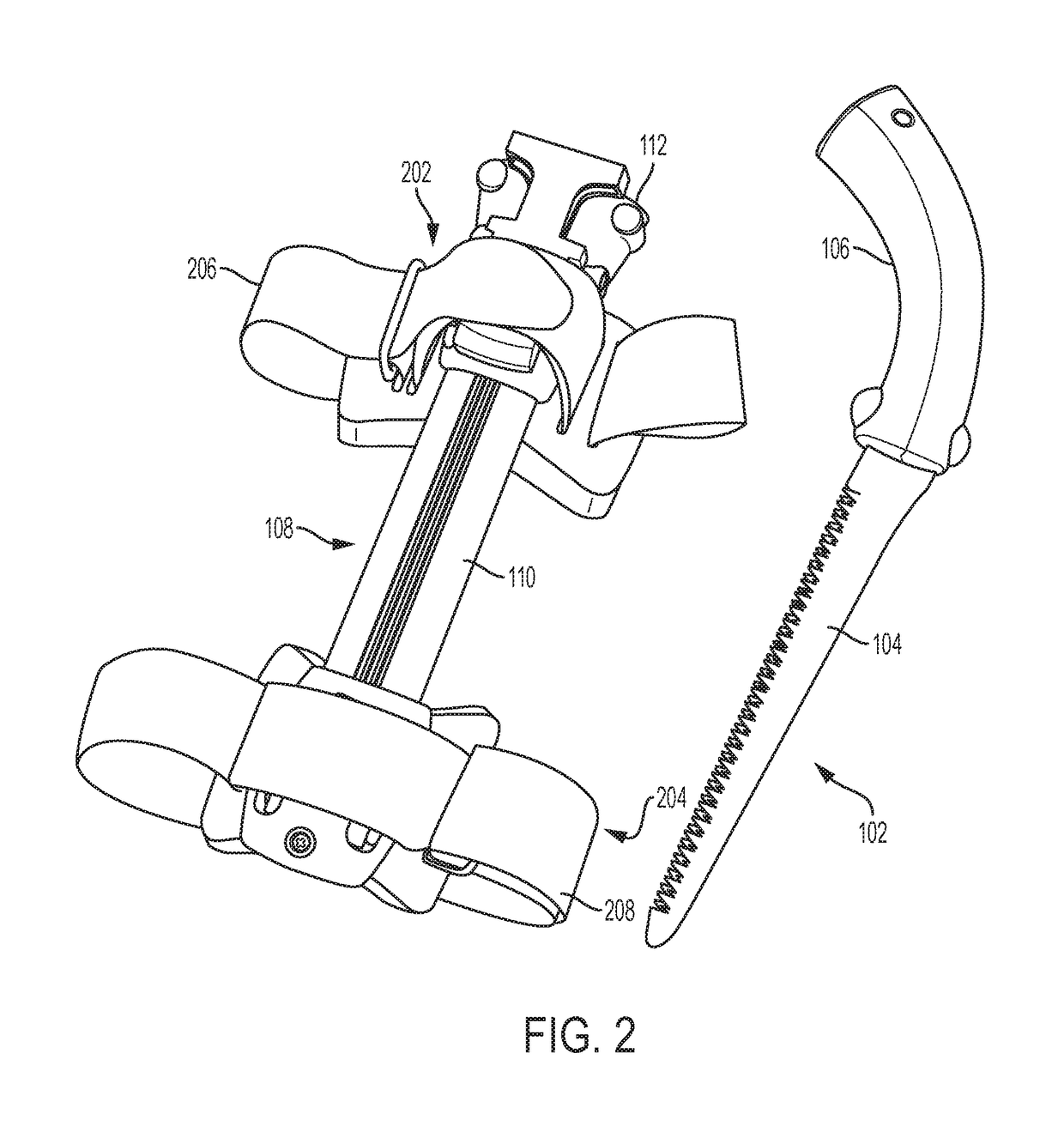 Scabbard Holder for a Hand Saw