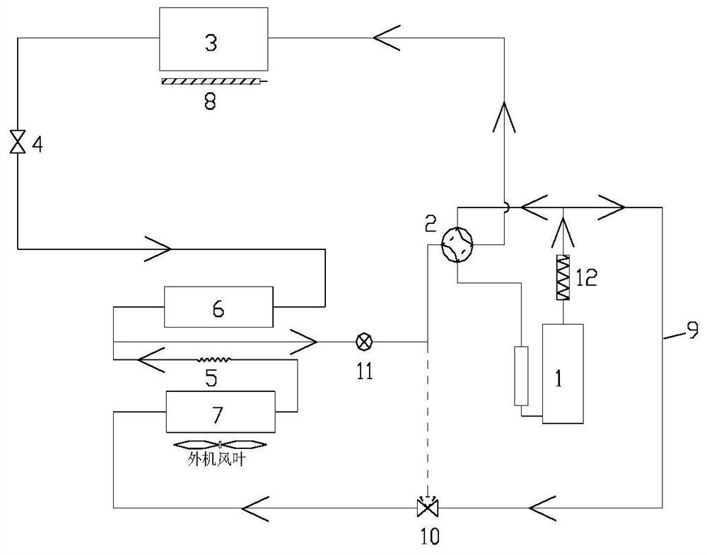 Heat pump air conditioning system and its control method