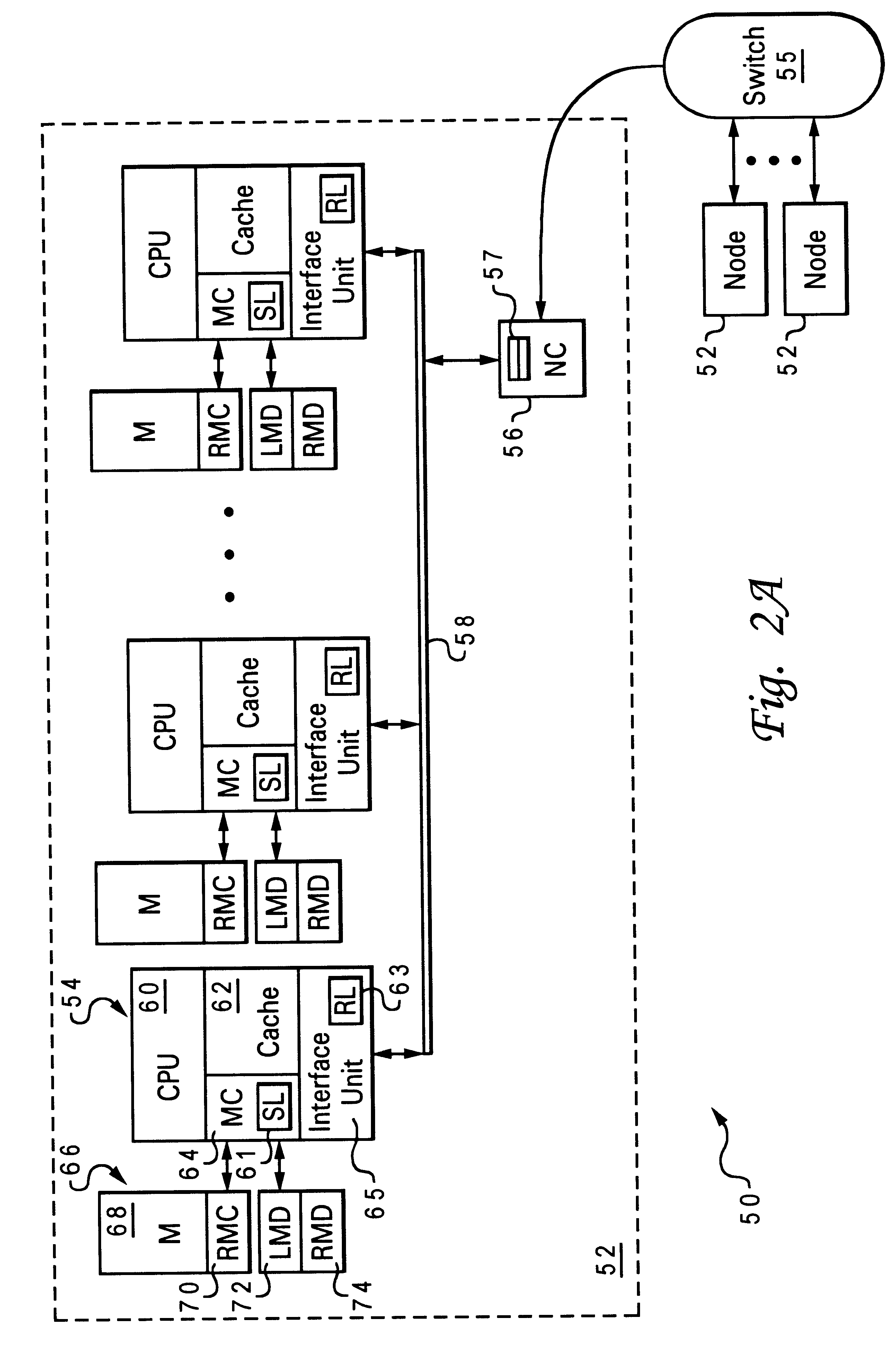 Non-uniform memory access (NUMA) data processing system that provides notification of remote deallocation of shared data