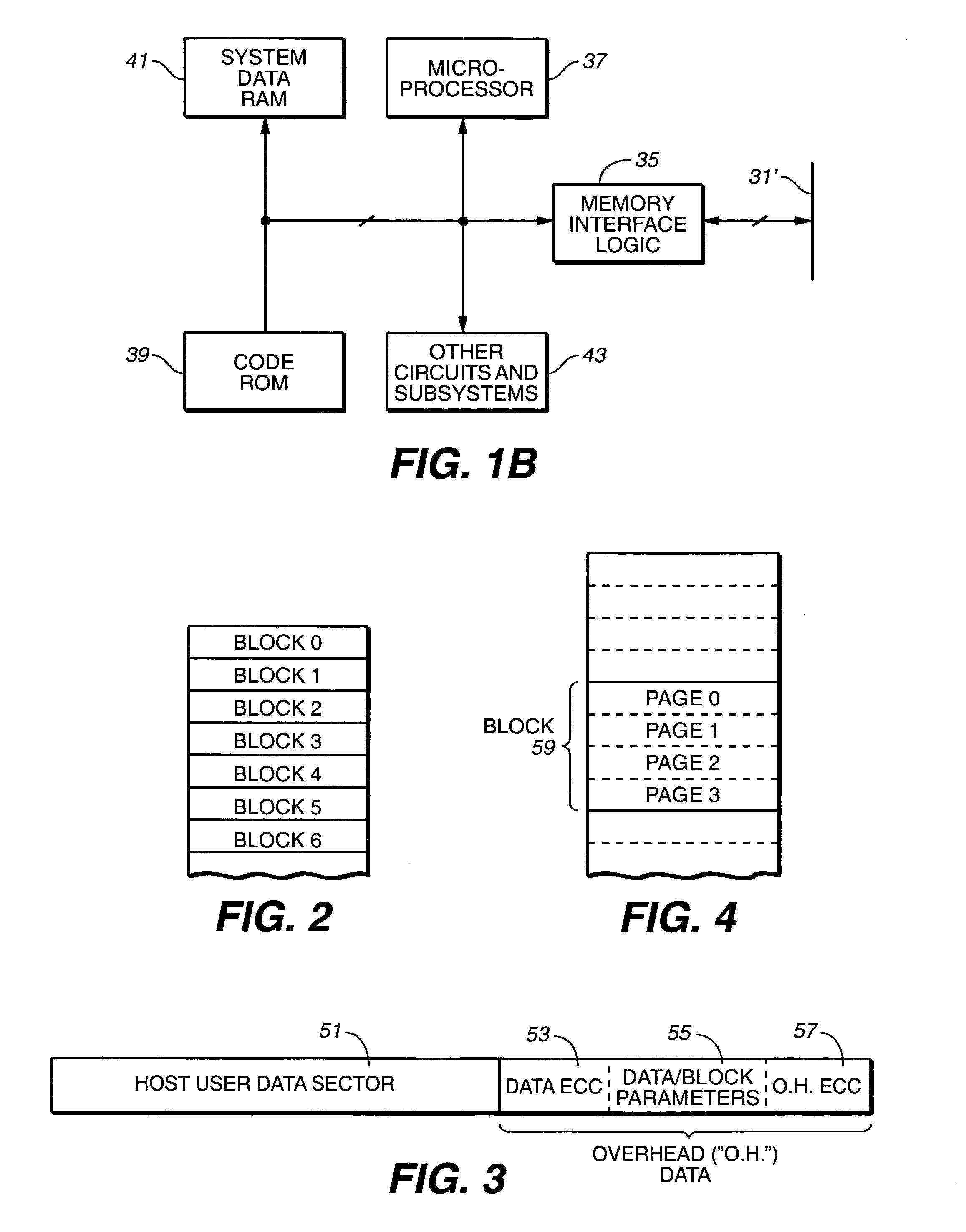 Corrected data storage and handling methods