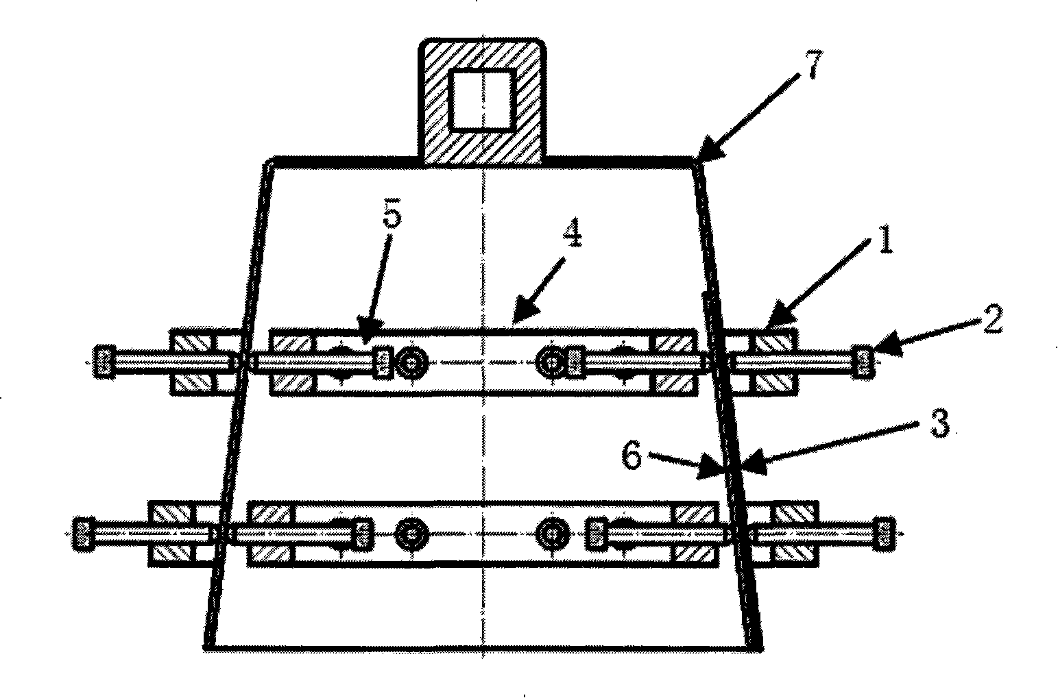 Damaged deformation bronze ware correcting locating and repairing method