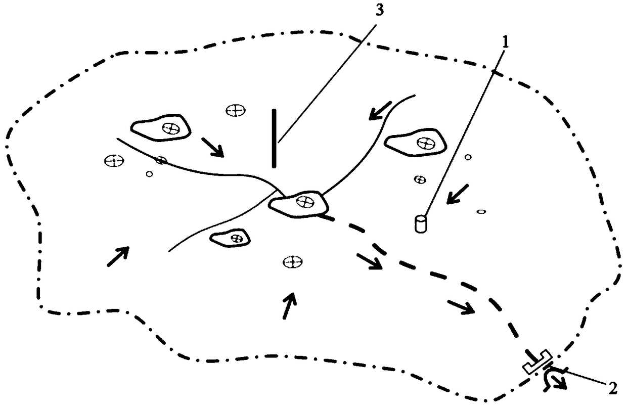 High-resolution hydrological monitoring method for small-drainage-basin karst water system