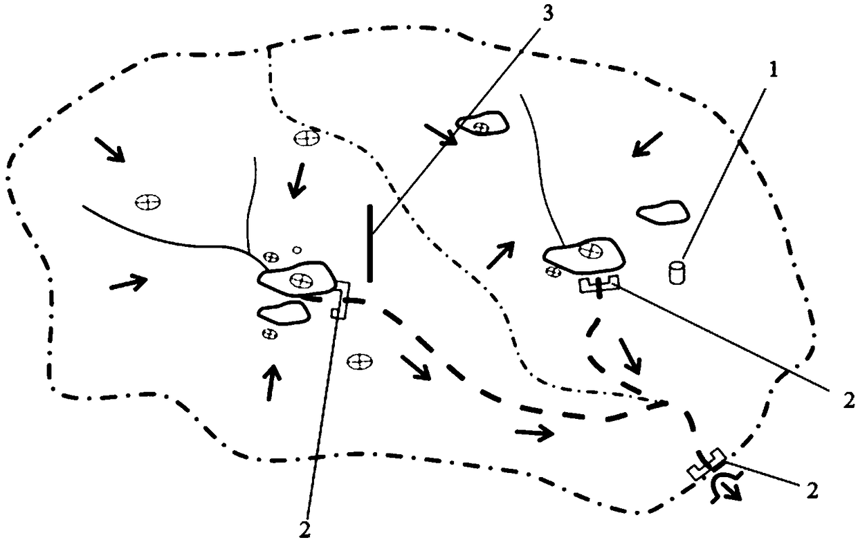 High-resolution hydrological monitoring method for small-drainage-basin karst water system