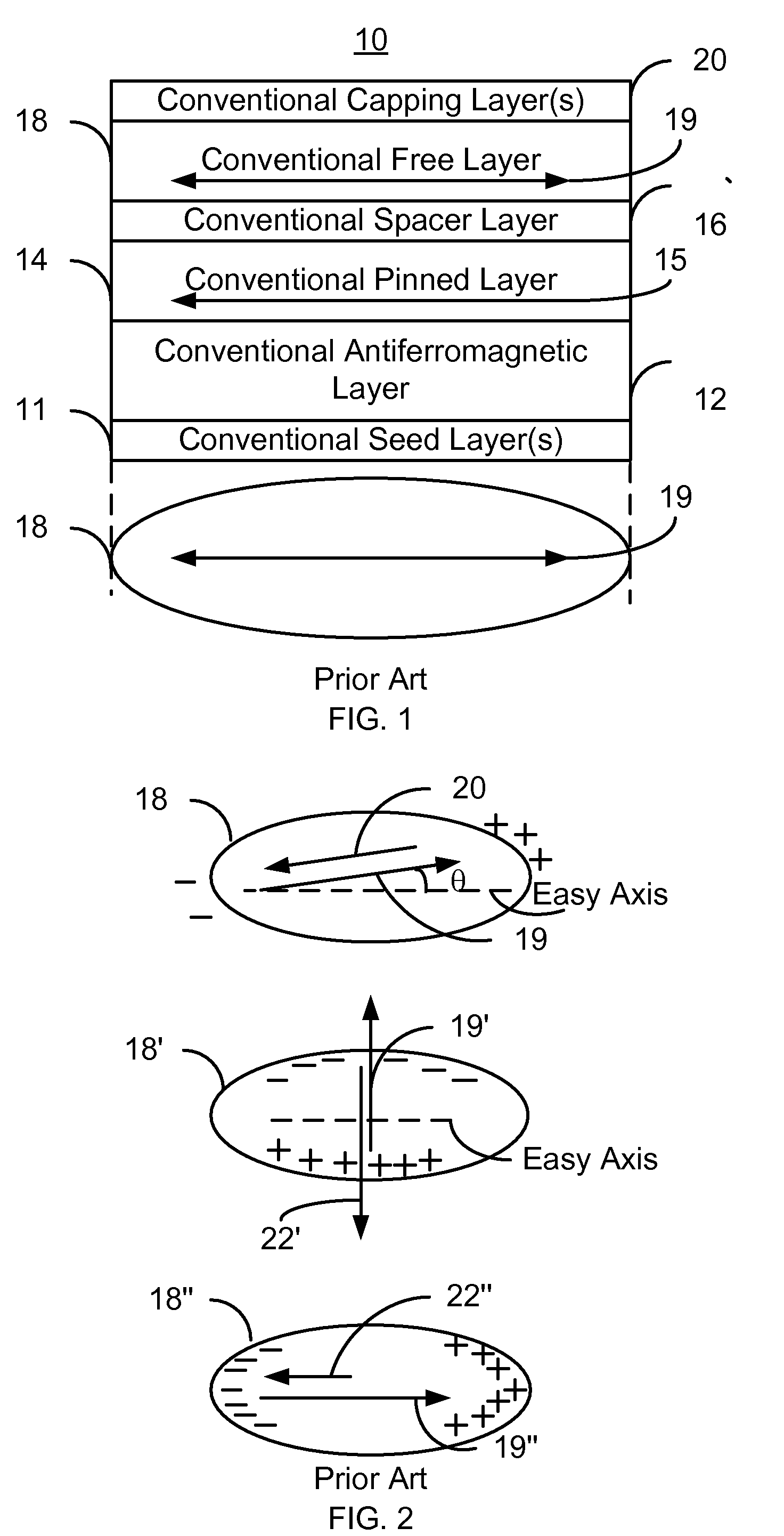 Method and system for providing magnetic elements having enhanced magnetic anisotropy and memories using such magnetic elements