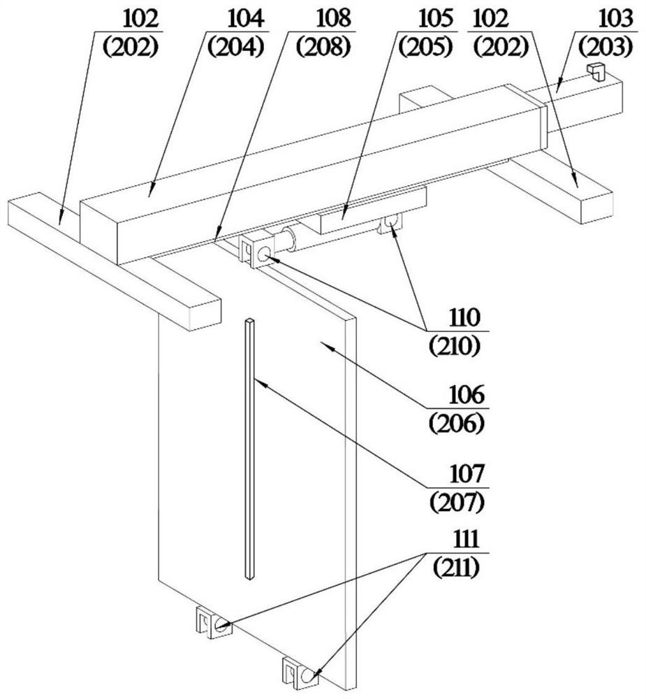 Water tank active absorption type wave maker system and control method