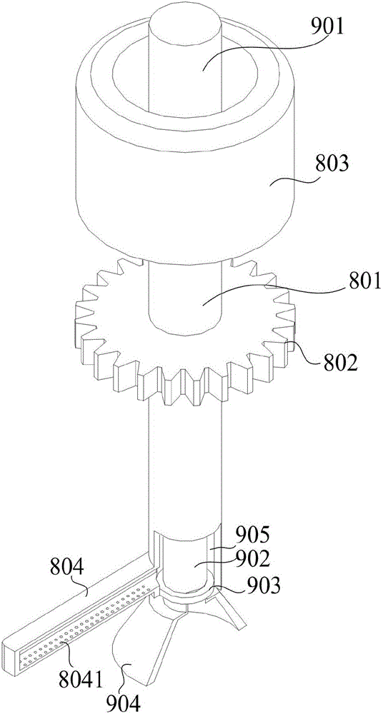 Bird nest dismantling device