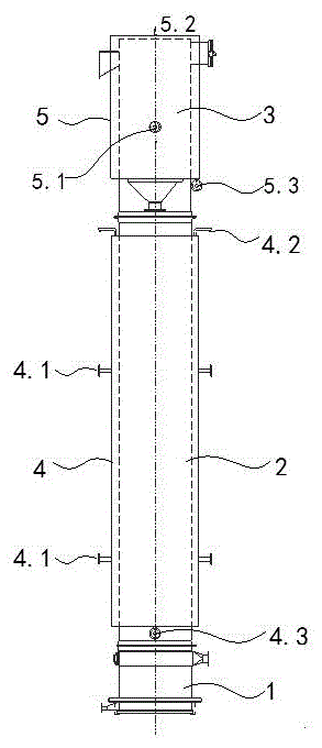 Square jacket spandex spinning channel