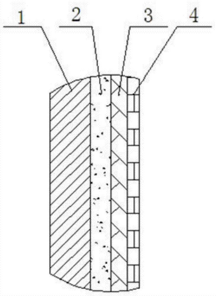 Matte silver foil and production method thereof