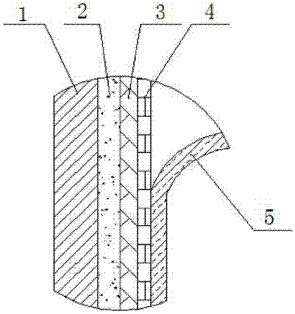 Matte silver foil and production method thereof