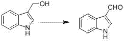 Synthetic method for indole-3-carboxaldehyde compounds