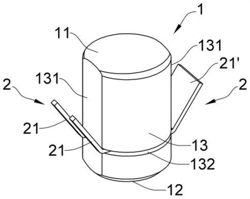 Supporting column, supporting disc and method for replacing supporting column