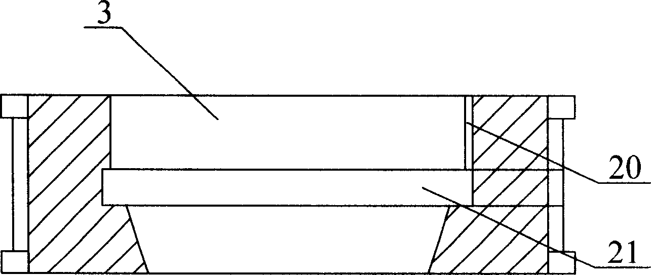 Combustion gas pipes house lead-in connecting equipment