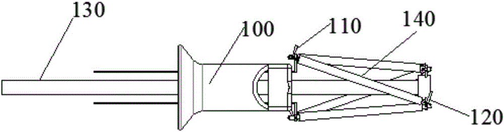 Welding method of LED wick