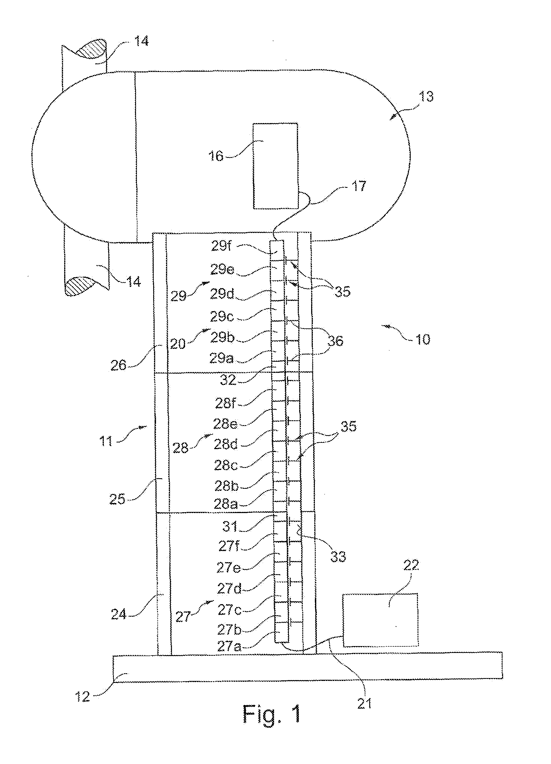 Method and device for handling, in particular for repairing or replacing, busbars on wind power plants