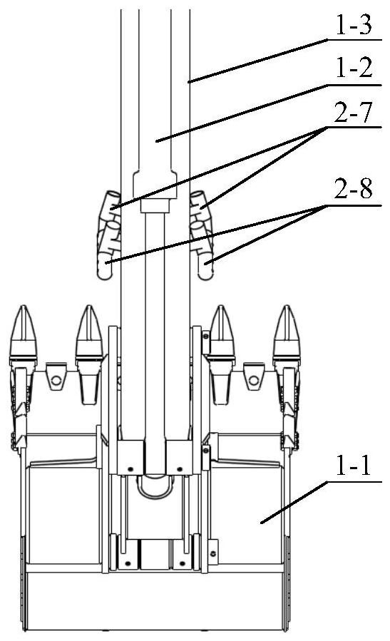 Excavator dust removal and debonding control system and method and excavator