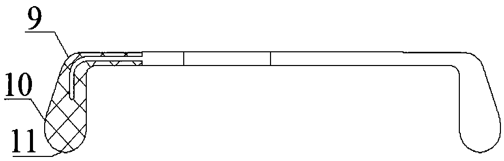 A vacuum interrupter with composite shielding structure