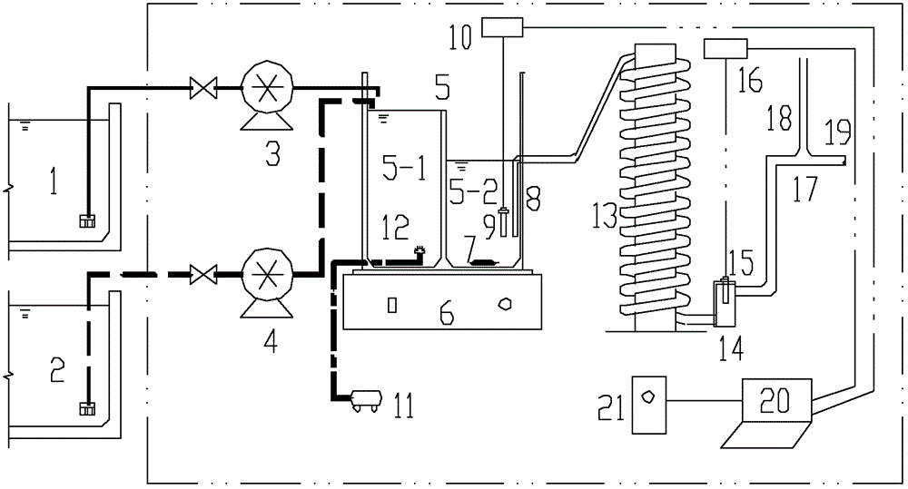 System and method for monitoring municipal saprobia inhibitive ability in real time based on oxygen uptake rate (OUR)