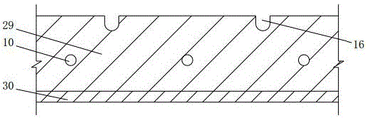 Large-span steel box girder rigidity coordination type composite bridge deck pavement layer structure and construction method thereof