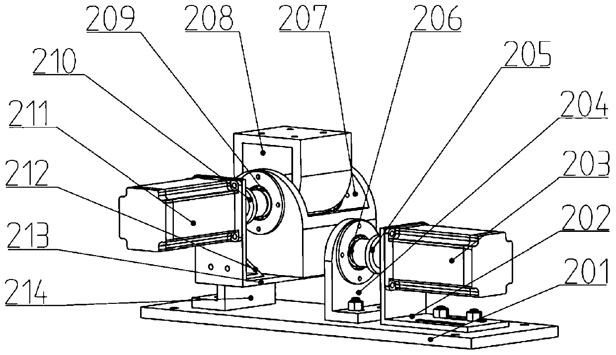 High-dexterity three-dimensional curved surface welding robot device