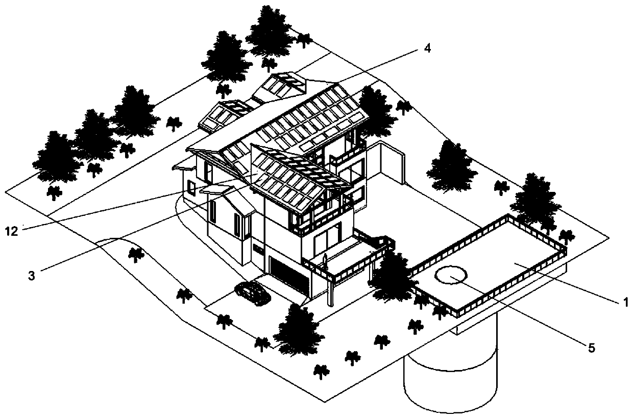 Building energy recycling system