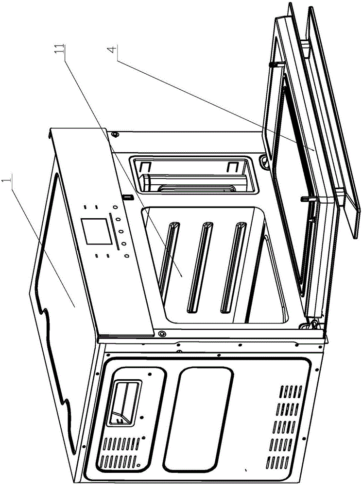 Steam box and microwave oven integrated machine