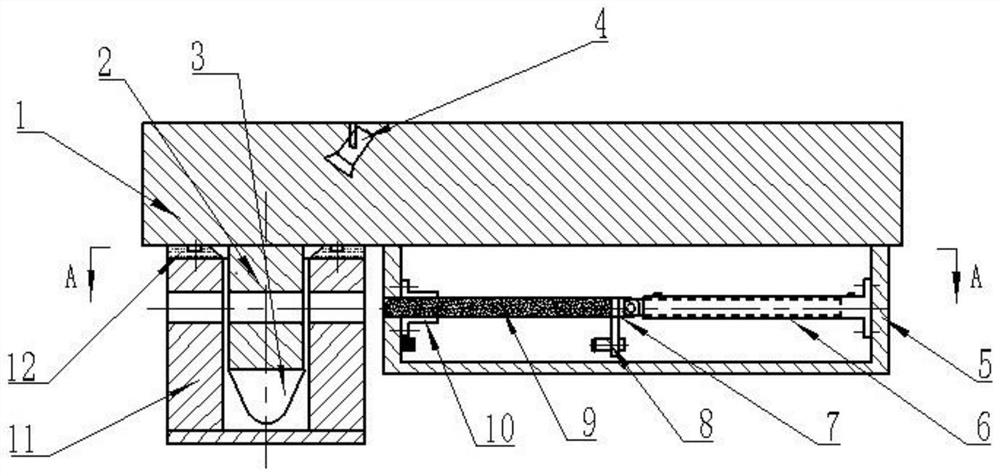 A ROV-based underwater equipment retractable device, deploying and recovering method