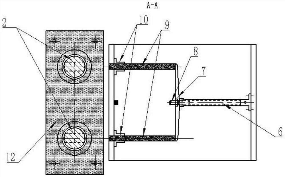 A ROV-based underwater equipment retractable device, deploying and recovering method