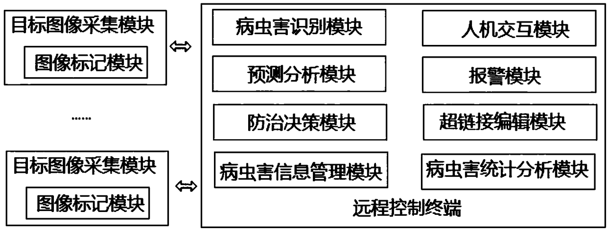 Rice diseases and pests monitoring system