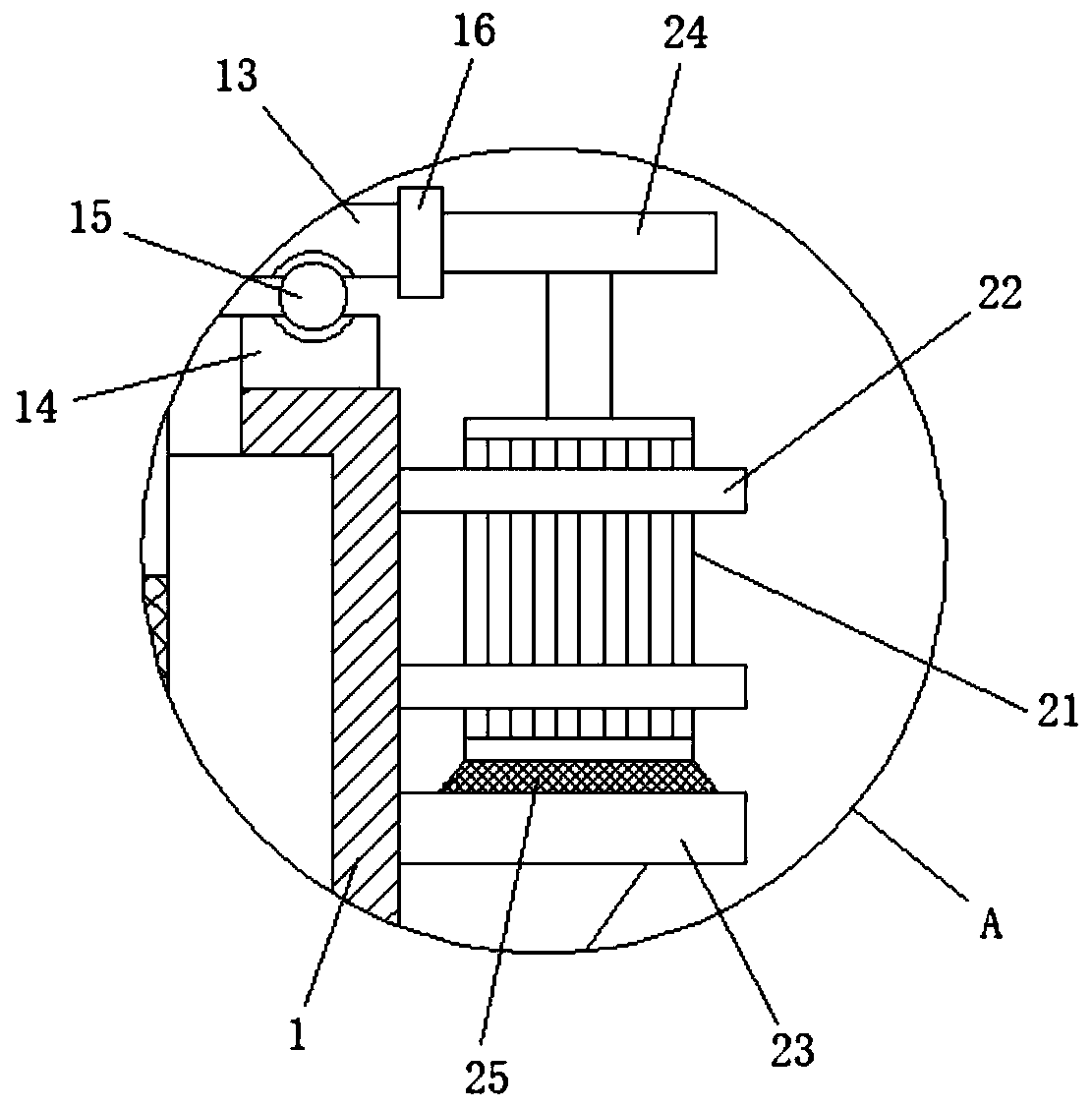 A drying type automatic sesame washing machine