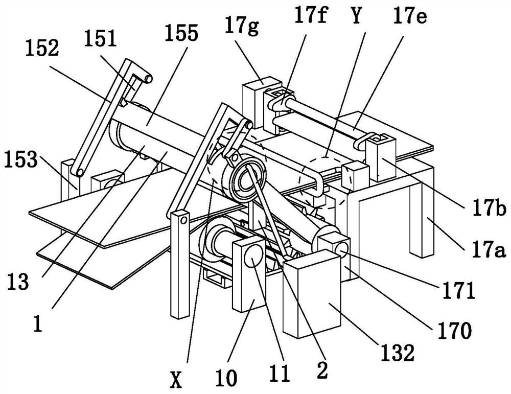 A non-woven fabric production thermosynthesis equipment