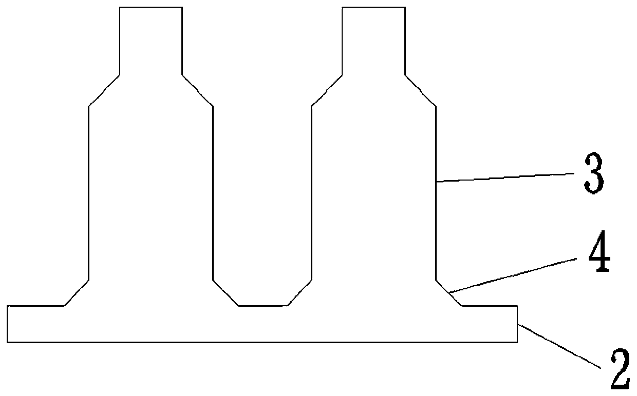 Load bearing pad for metallization sintering of high-voltage direct-current ceramic relay shell and sintering process