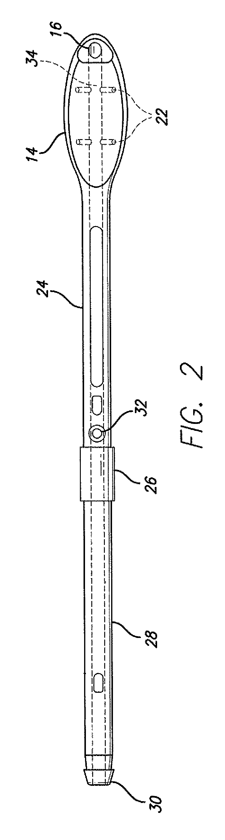 Airway suction spoon