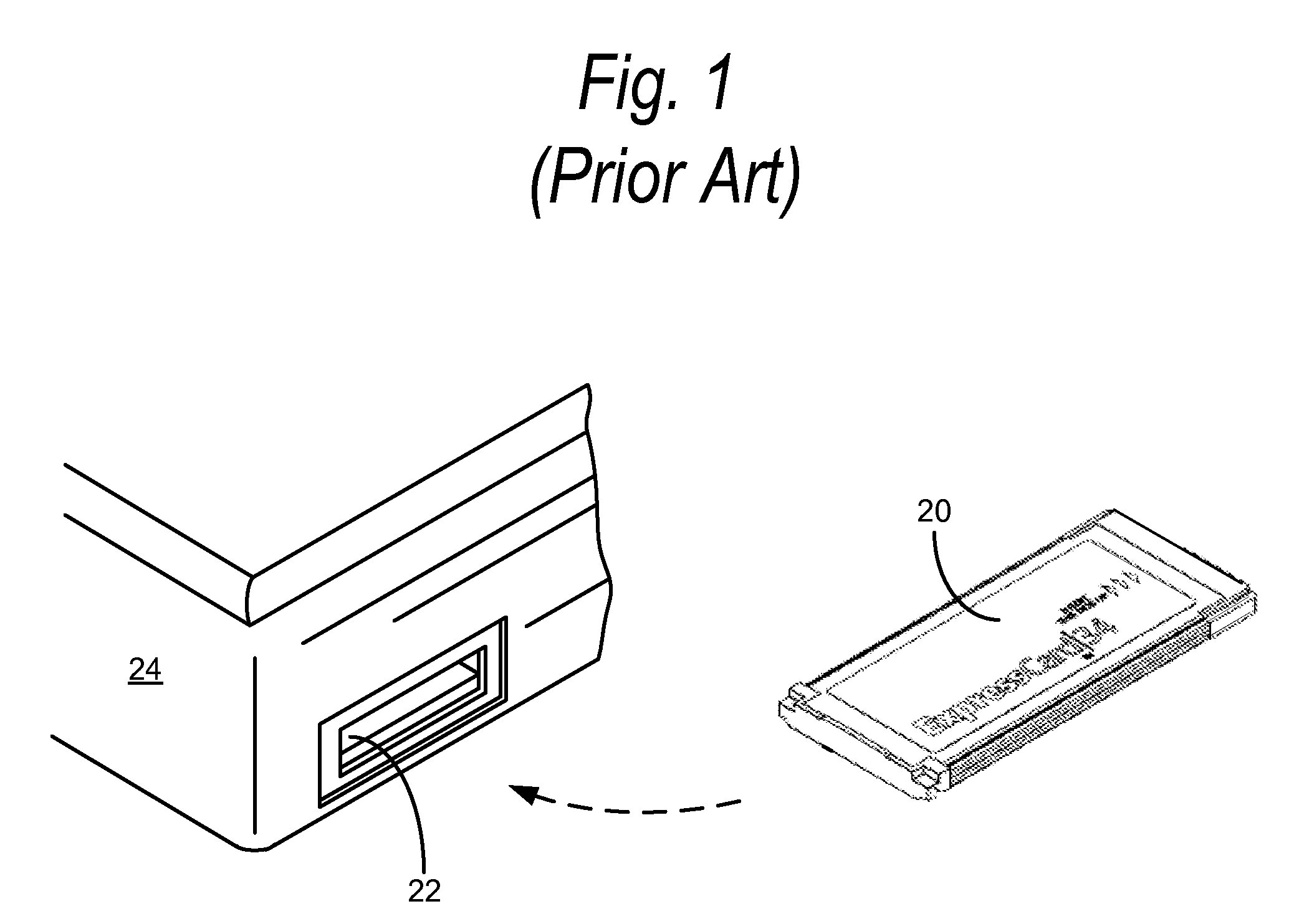 Adapter for an expresscard slot