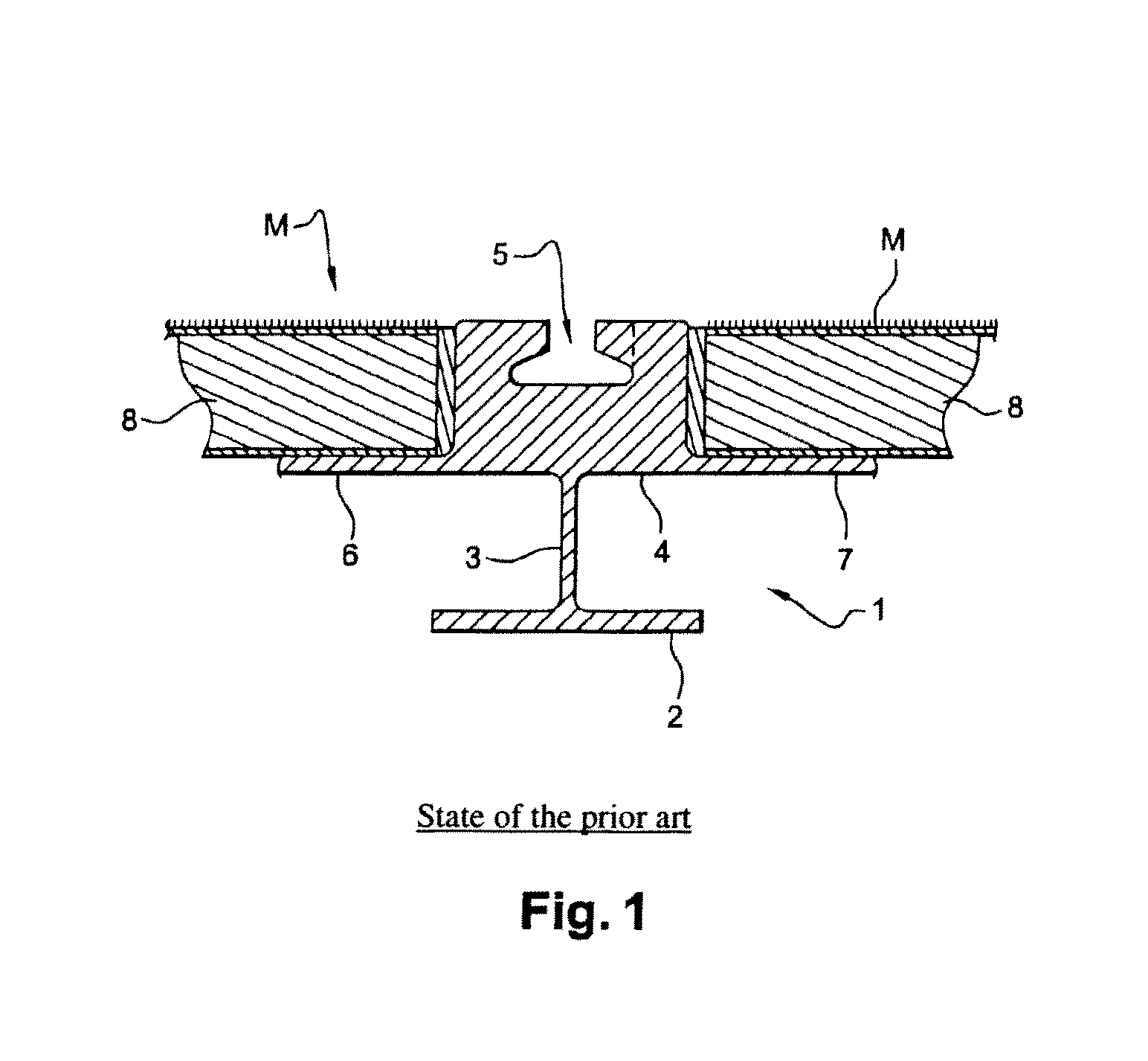 Floor panel and installation for fixing layout elements comprising such panels