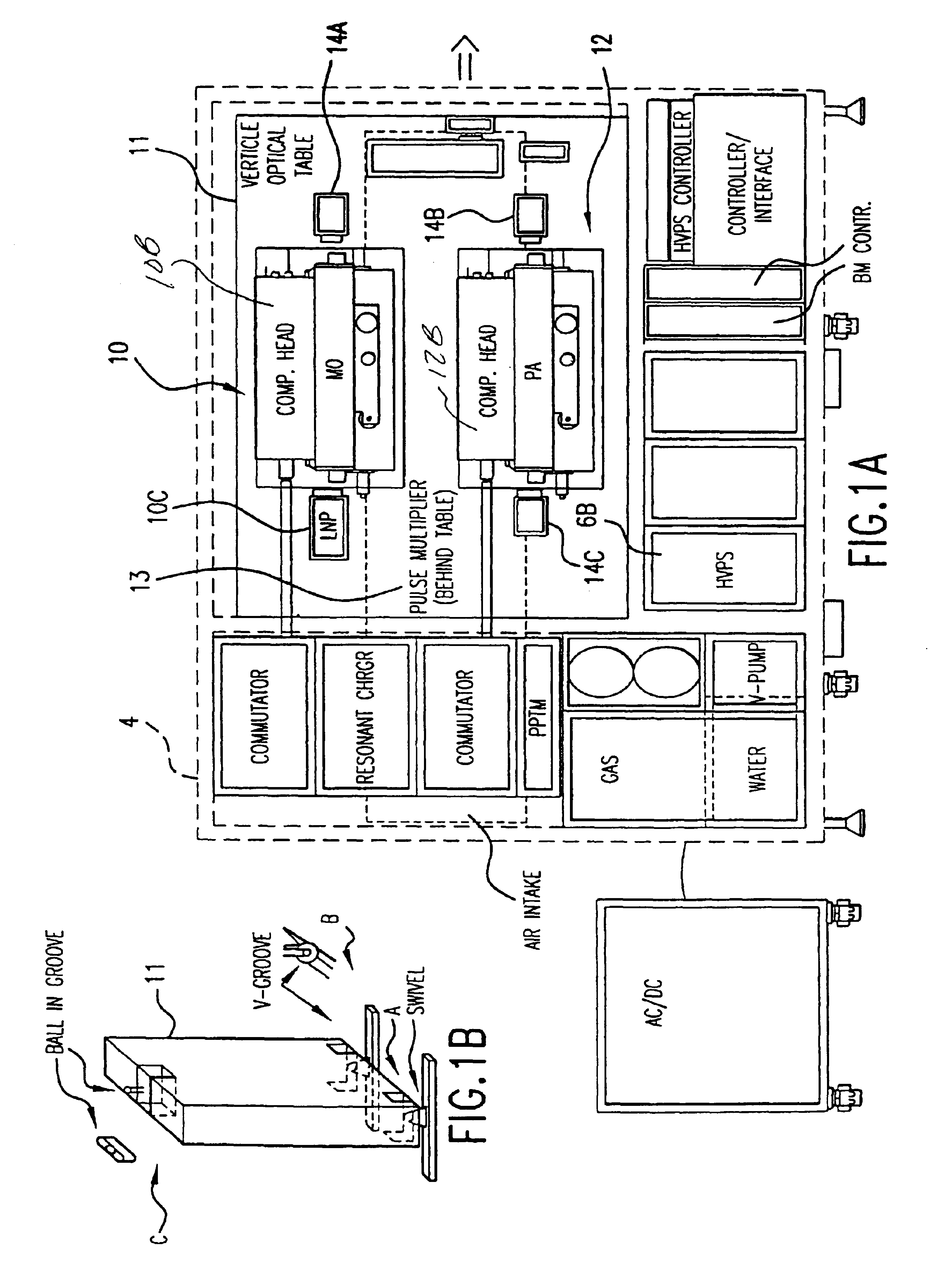 Control system for a two chamber gas discharge laser