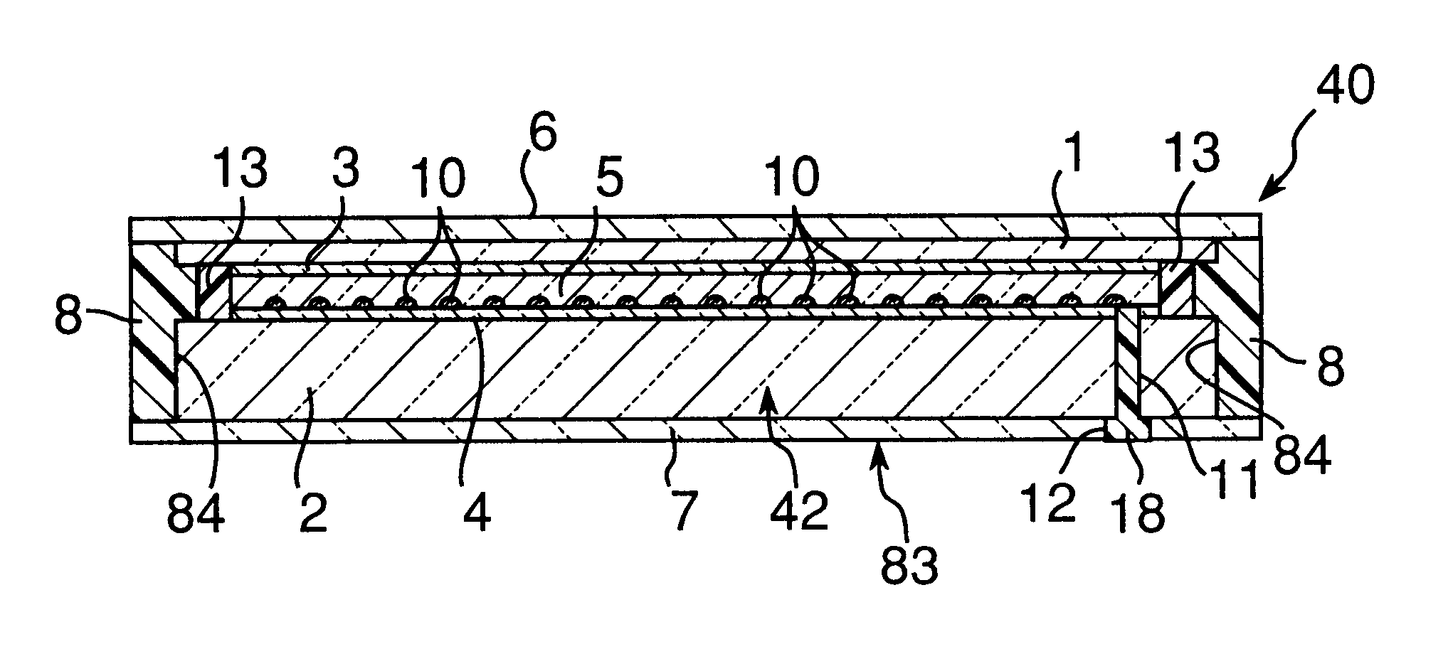 Touch panel device