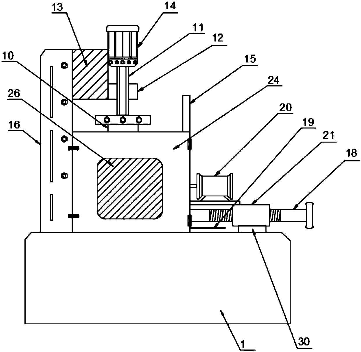 Gear machining device